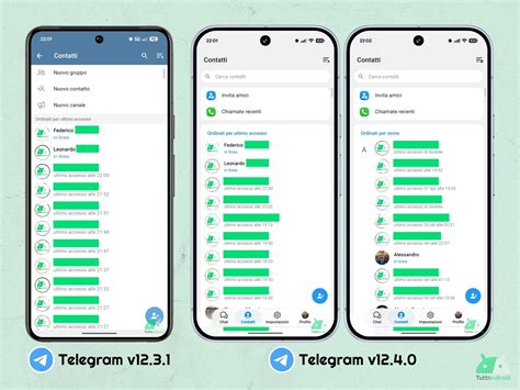 Telegram per Android cambia pelle con un'interfaccia utente tutta nuova