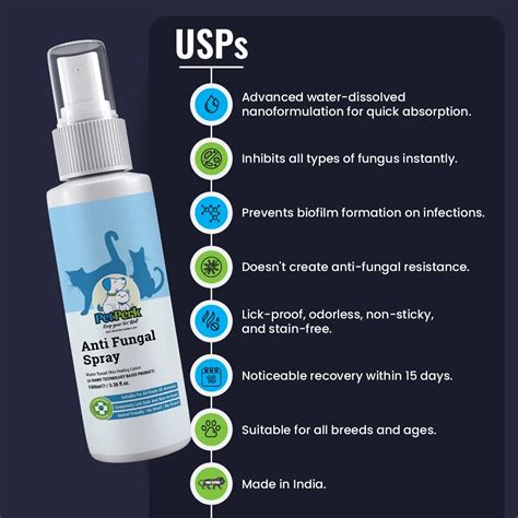 Anti-Fungal Spray For Cats | 100 ml, 1 Piece – Pet Perk