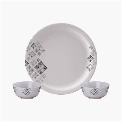 Buy SERVEWELL Printed 18-Pc. Dinner Set from Servewell at just INR 2304.0