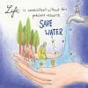 Water is precious and each one of us must stop its wastage to avoid its ...