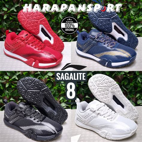 Jual SEPATU BADMINTON LINING SAGA LITE 8 SAGALITE VIII NEW ORIGINAL 100 ...