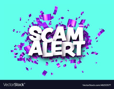 Image result for Scam Alert Sign
