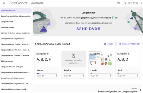 GeoGebra Classroom 的图像结果
