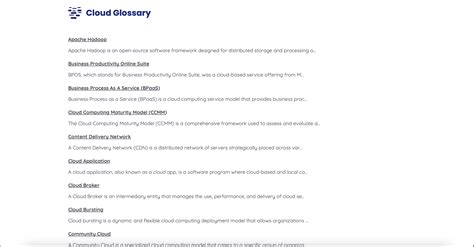 Force.com - Cloud Glossary
