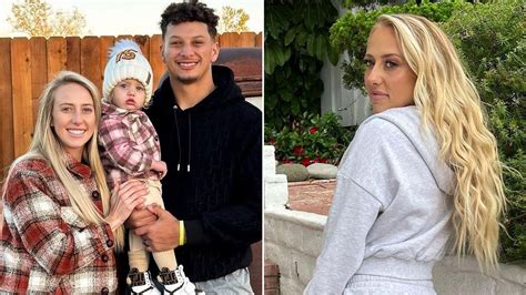NFL star Patrick Mahomes' wife Brittany poses in nude dress for special ...