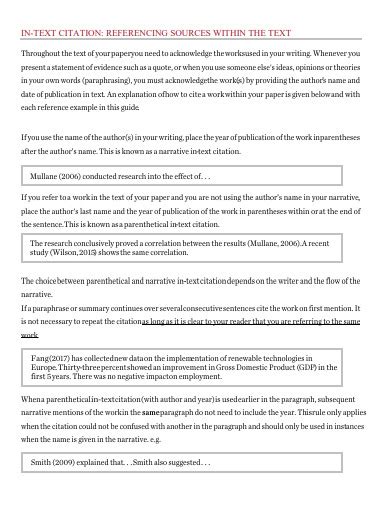 Image result for APA Format Paragraph Example