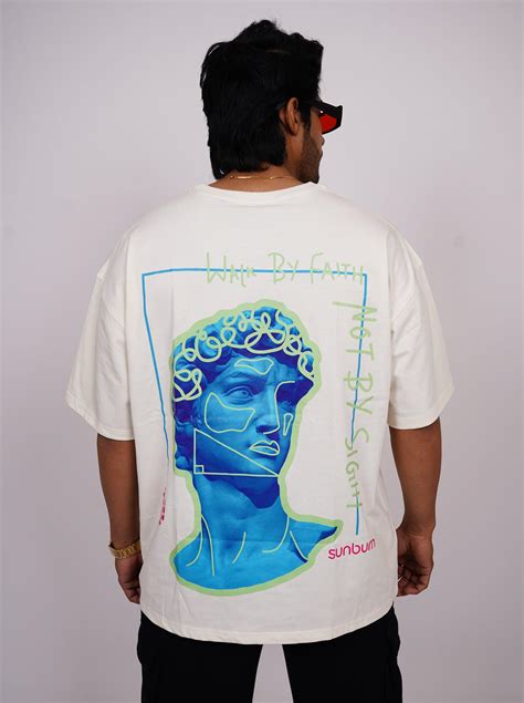 Burger x Sunburn Walk By Faith Drop:Sleeved Tee For Men and Women ...