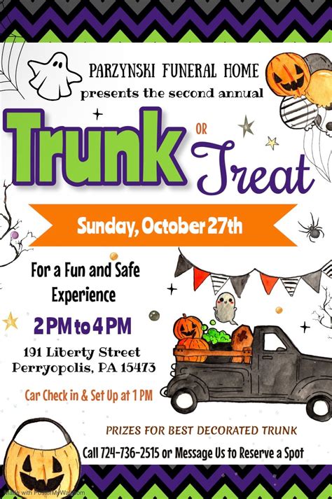 Parzynski’s 2nd Annual Trunk or Treat, Parzynski Funeral Home ...