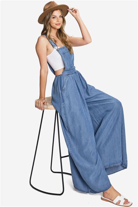Rad Wide-Leg Overalls | Chambray fashion, Fashion outfits, Overalls