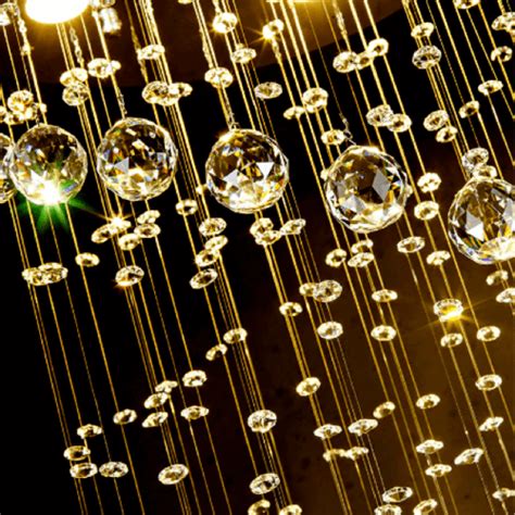 Buy Spiral Long K9 Crystal Chandelier – Harold Electricals