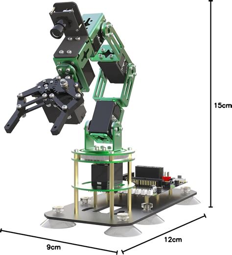 Yahboom Robotic Arm Raspberry Pi5 8GB Robot Kit AI India | Ubuy
