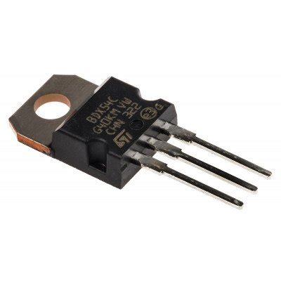 BDX54C PNP Power Darlington Transistor 100V 8A TO-220 Package - TEKTOWN