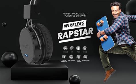 UBON BT-5720 Rapstar Bluetooth Headphone with Mic, On-Ear Wireless ...