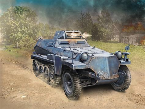 Download wallpaper Germany, APC, Panzer I Turret, Sd.Car.253, section ...