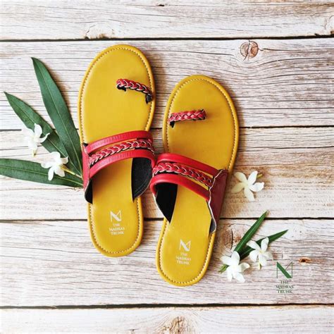 Nila Yellow Red – The Madras Trunk