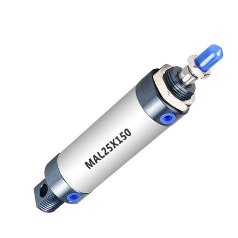 Beduan Mini Pneumatic Air Cylinder MAL 25 X 150 25mm Bore 150mm Stroke ...