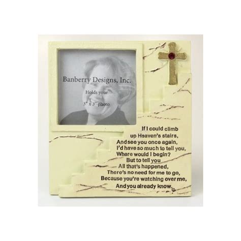 Buy In Loving Memory Photo Plaque - Desk Frame with a Memorial Poem ...