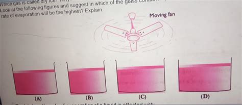 3) Look at the following figures and suggest in which of the glass ...