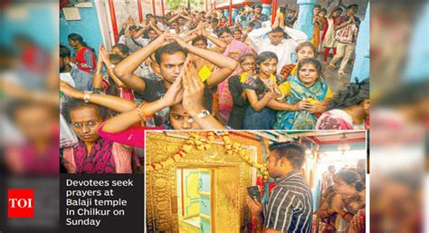 US visa seekers find `Trump' card in Chilkur Lord Balaji | Hyderabad ...