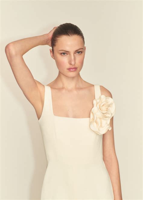 Maxi-flower flared jumpsuit - Women | MANGO USA