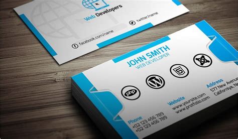Web Developer Business Card 的图像结果