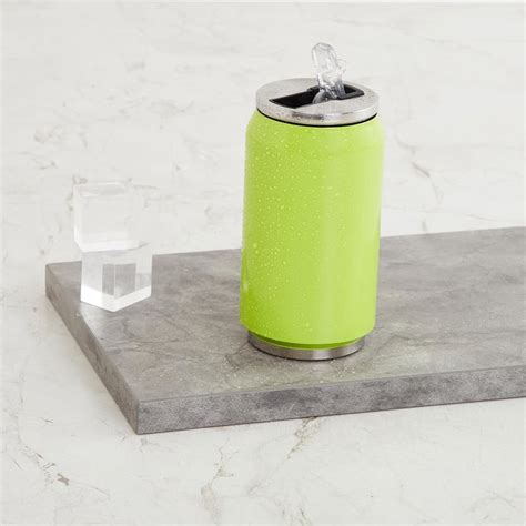 Buy Atlantis Green Solid Stainless Steel Vaccum Can - 350ml from Home ...