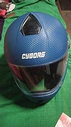 Steelbird Rox Cyborg ISI Certified Full Face Helmet for Men and Women ...