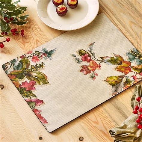 Buy Carols Wood Placemat from Home Centre at just INR 299.0