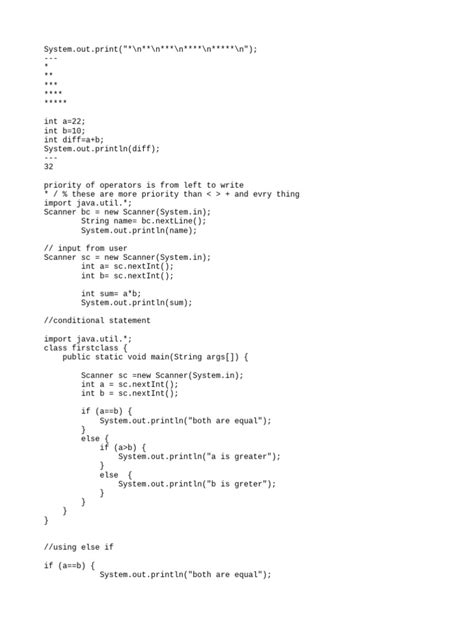 Image result for Java Code PDF