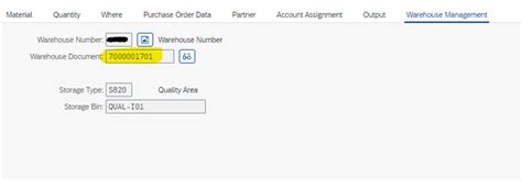 S/4HANA WM Cloud - Synchronous Goods movement with Quality Inspection ...