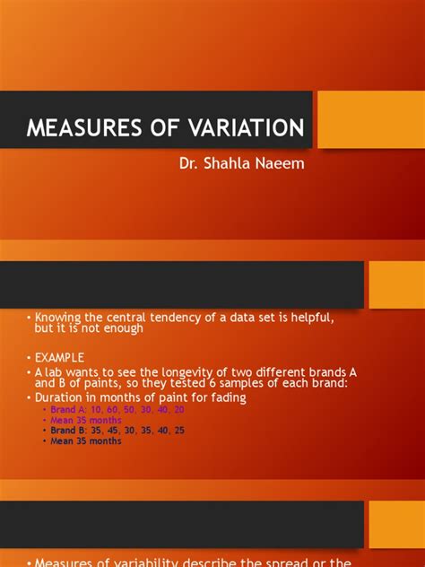 Image result for Statistics Chapter Measure of Variation