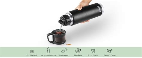 Pexpo Fererro Pro ISI Certified Vacuum Insulated Hot & Cold Stainless ...