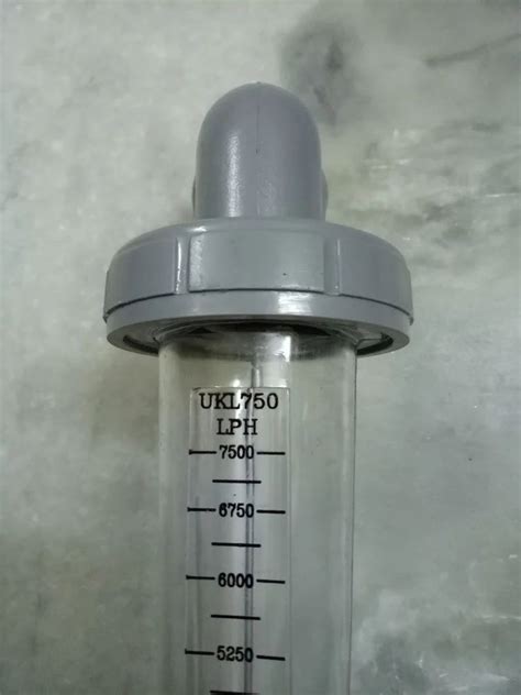 Acrylic Body Rotameter - UKL Acrlylic Plastic Body Rotameters 20000 LPH ...