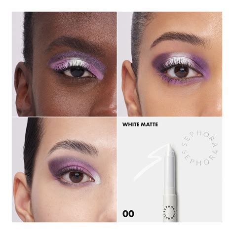 12H Colorful Eyeshadow Stick & Liner • 00 White Matte