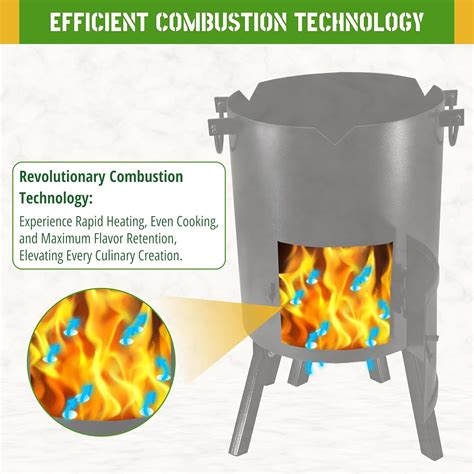 SIMONDSTORE Simond Store - Uzbek Kazan Wood Stove Oven - Alloy India | Ubuy