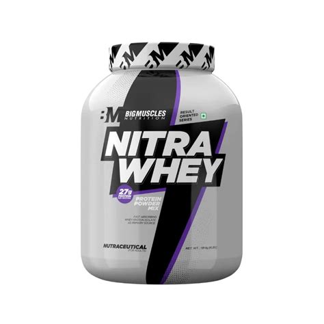 BigMuscles Nitra Whey Protein Powder – Nutriride
