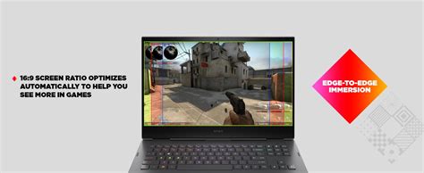 HP Omen AMD Ryzen 7-5800H 16.1 inches (40.9cm) Micro-Edge, IPS, Anti ...