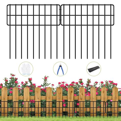 Buy Animal Barrier Fence, 30Pack 1.2" Gap No Dig Fence Panels for Dogs ...