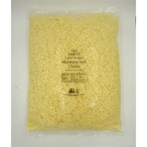 MONTEREY JACK SHREDDED - Continental Food