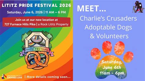 Meet & Greet @ Lititz Pride Festival 2026, 727 Furnace Hills Pike ...