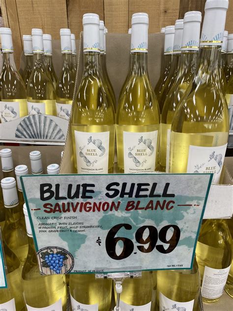 Trader Joe's Blue Shell Sauvignon Blanc | Brew And Ferment