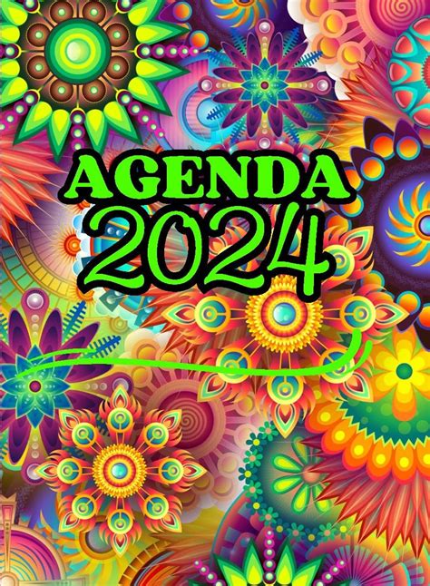 Agenda Mandala 2024 con frases motivacionales: El planificador perfecto ...