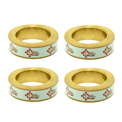 Buy Vastu Vardan Brass Strip | 0.5 Inch | Pack of 4 | Strip for Vastu ...