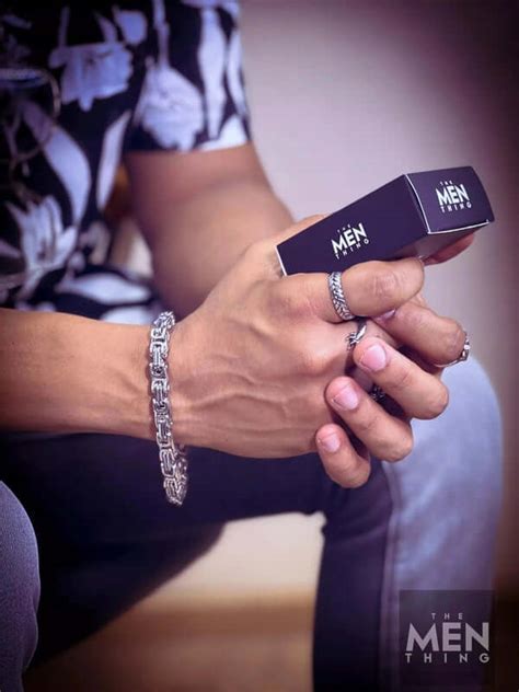 Buy Byzantine Bracelet for Men — 8mm Steel Chain | TMT – THE MEN THING