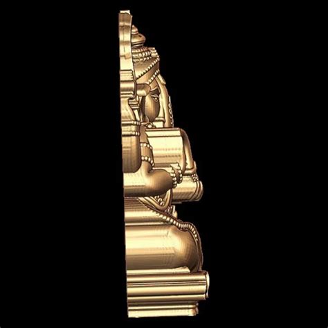 Lord Ganesh Ji 3D Model - Jewelry Use