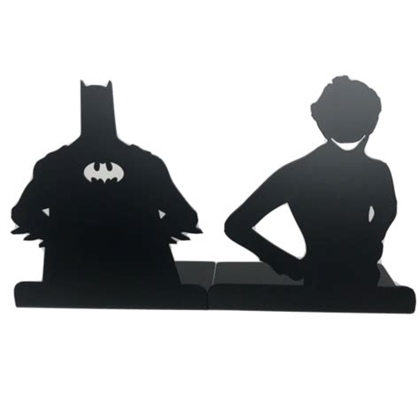 Batman & The Joker Metal Book ends DC Heroes India | Ubuy