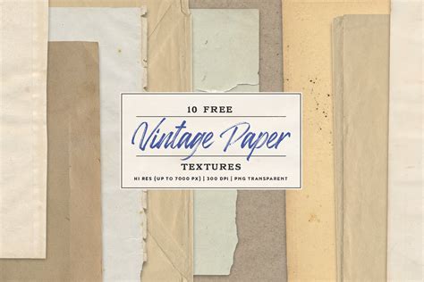 High Resolution Vintage Paper Texture