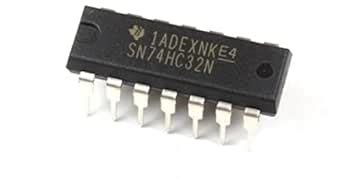 74HC32 Quad 2-Input OR Gate IC (7432 IC) DIP-14 Package (Pack of 5 Pcs ...