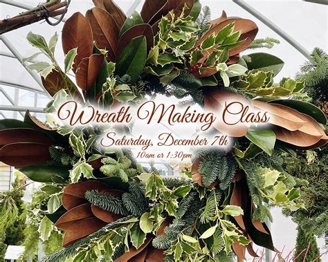 Winter Wreath Class - Chesterfield Valley Nursery