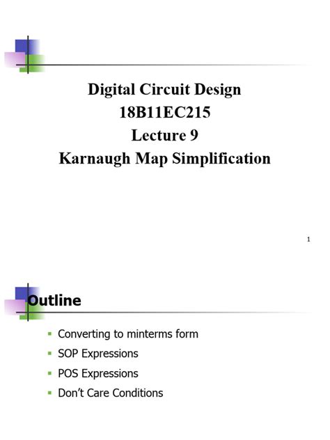 Image result for Karnaugh Map Simplification